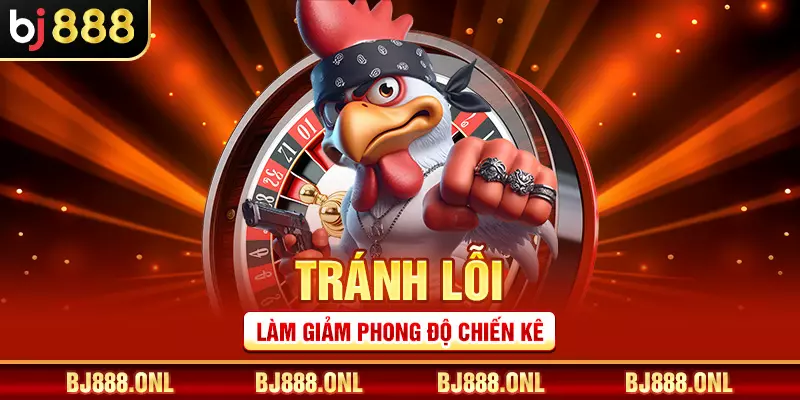 Tránh lỗi làm giảm phong độ chiến kê